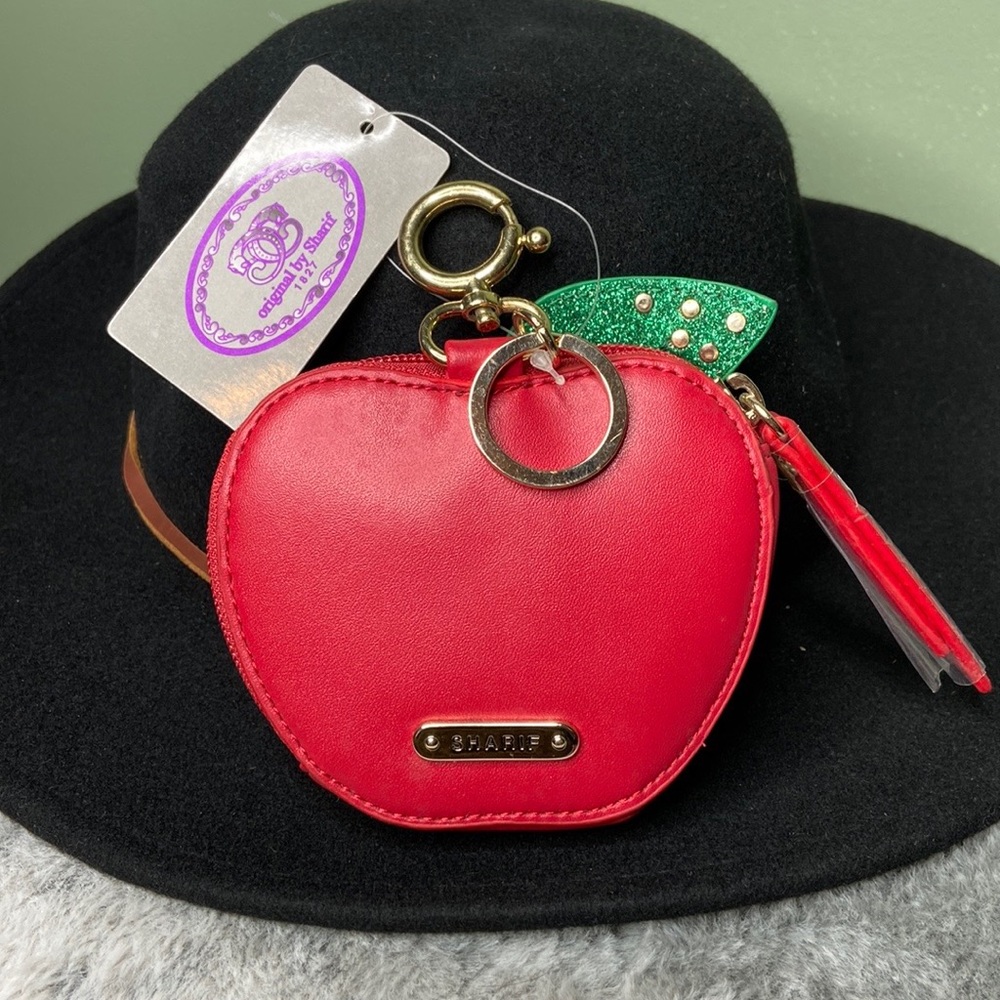 Sharif Apple Key Chain Coin Purse
